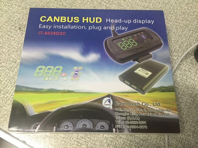 OBD2 抬頭顯示器 HUD 含速控鎖功能