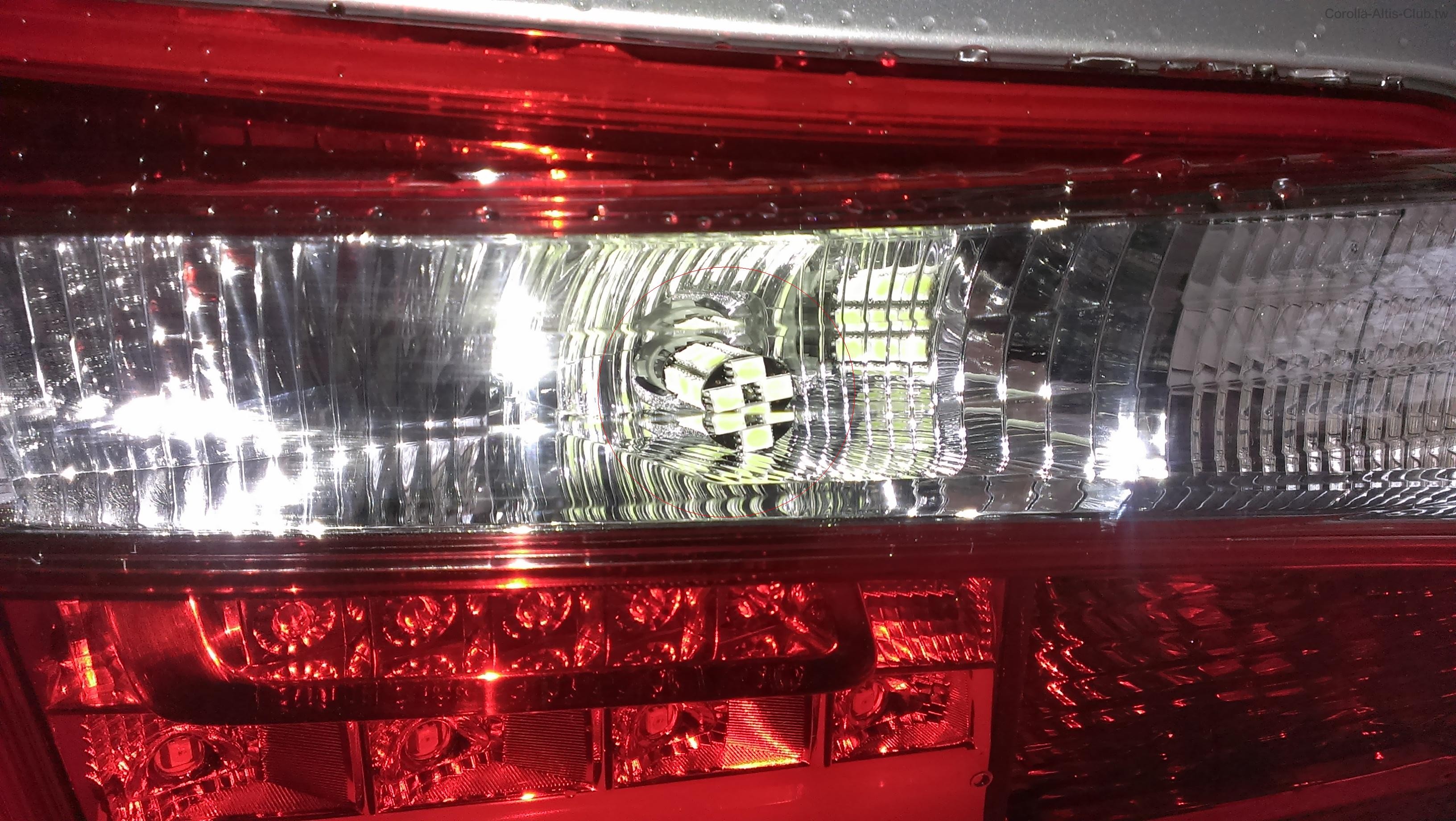 倒車燈T15 LED